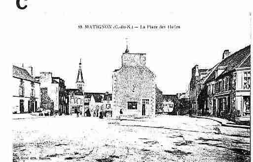Ville de MATIGNON Carte postale ancienne Ville de MATIGNON Carte postale ancienne
